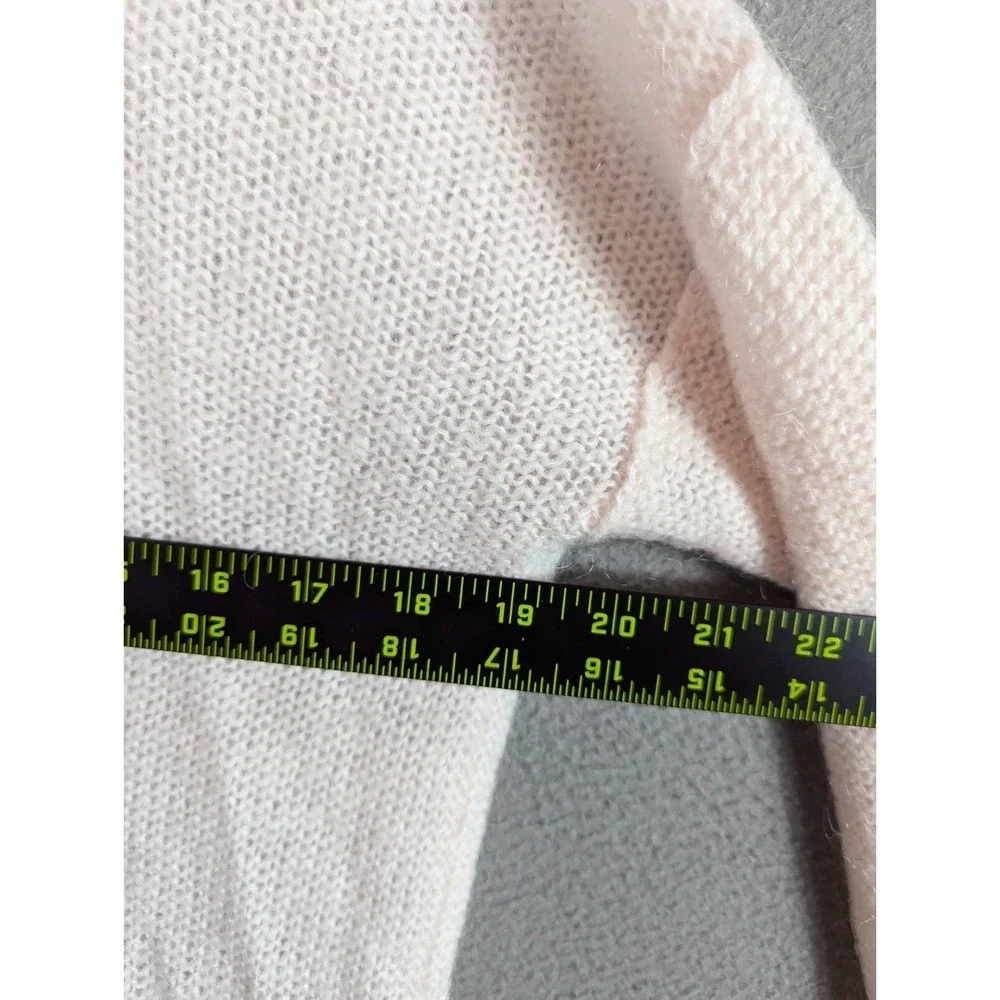 J.Crew Sweater Women Size S Mohair Wool Blend Shawl Collar Pullover Lightweight